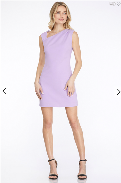 Asymmetrical Lavender Dress