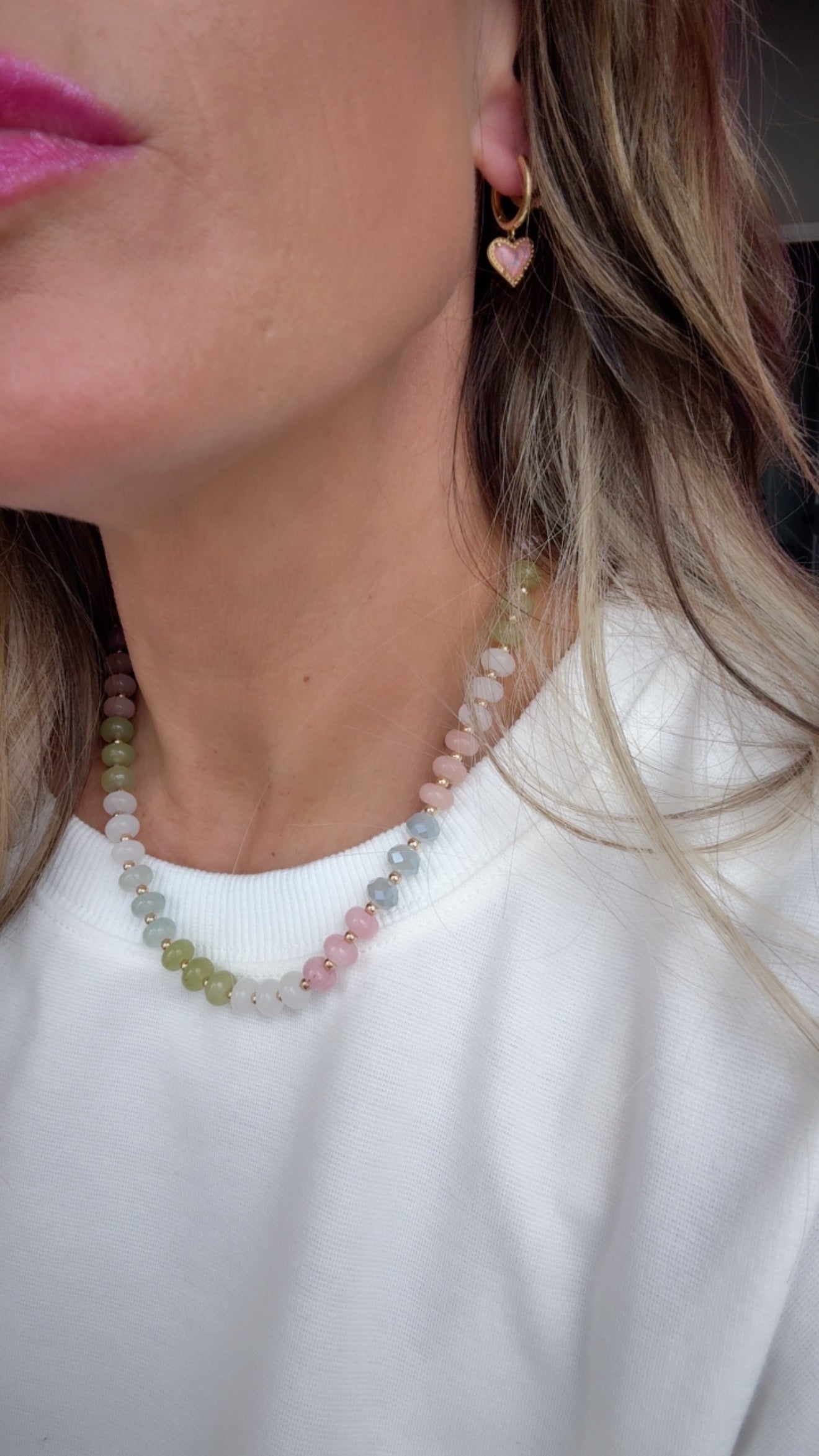 Crystal Beaded Necklace