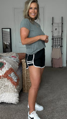 Stripe Side Shorts