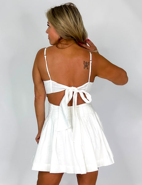 Summer White Mini Dress