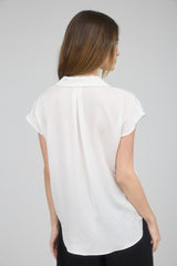 Crisp Intentions Button Down Top