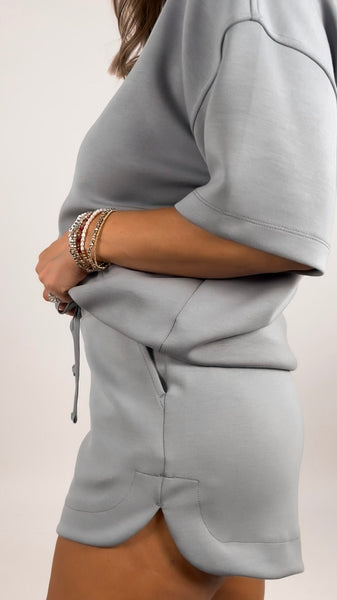Rhino Grey Cloud Shorts
