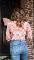 Sheer Rose Top