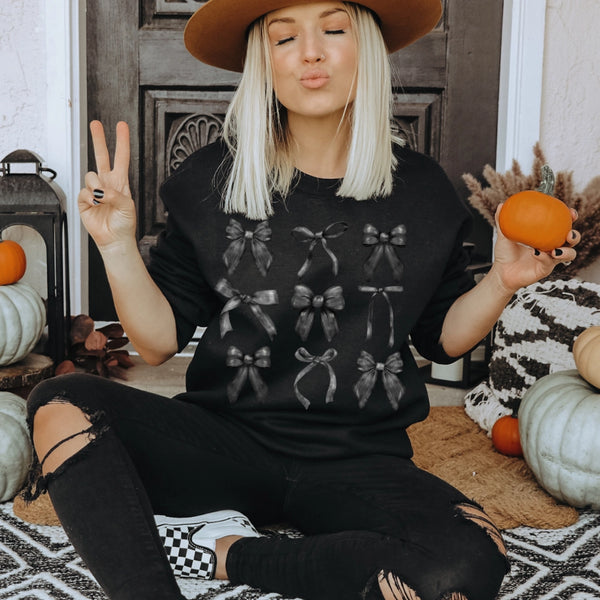 Black Bow Top