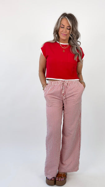 Cherry Red Top