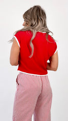 Cherry Red Top