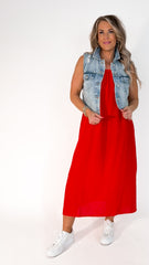 Red Tie Dress