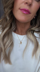 Cross and Heart Necklace
