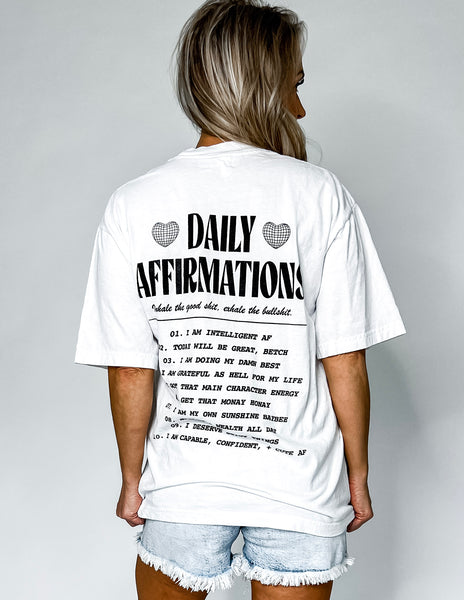 Daily Affirmations Tee
