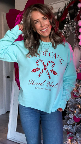Candy Cane Lane Sweater