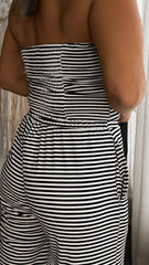 Tube Top Pant Set