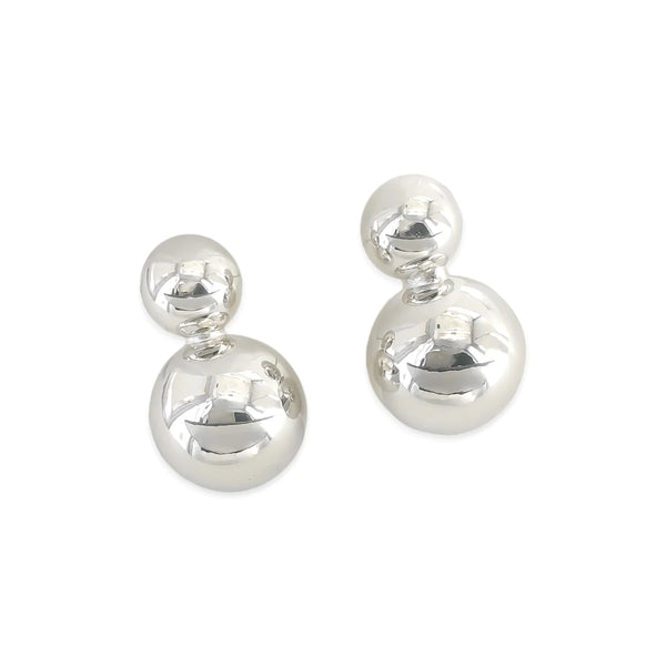 Double Sphere Earrings