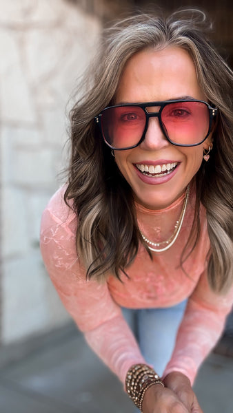 Pink Skye Sunglasses