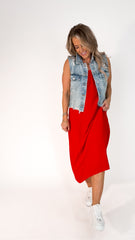 Red Tie Dress