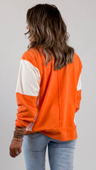 Orange Oversized Top