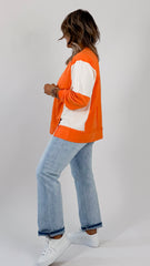 Orange Oversized Top