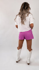Bow Detail Shorts