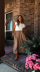 Polka Dot Maxi Dress