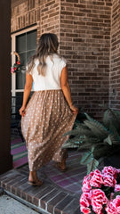 Polka Dot Maxi Dress
