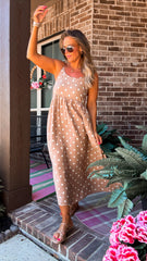 Polka Dot Maxi Dress