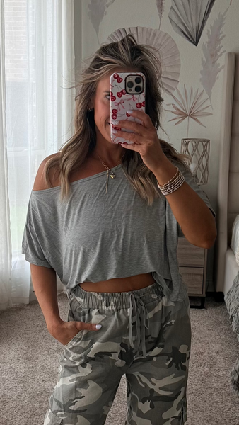 Off Shoulder Lightweight Tops