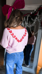 Heart Ribbon Top