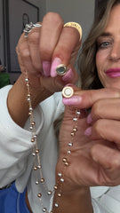 Magnetic Closure Beaded Necklace