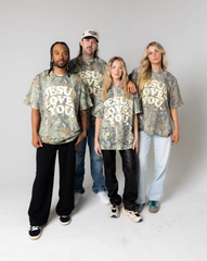 Jesus Loves You Camo Top